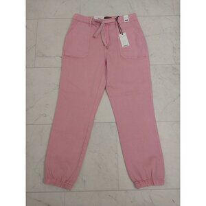 NWT Judy Blue Pink High Waist Pocket Denim Jogger Sz 11/30